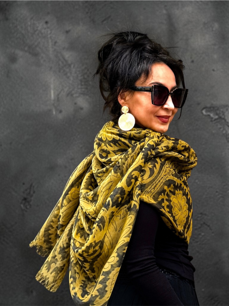 Oro Sera Silk Scarf