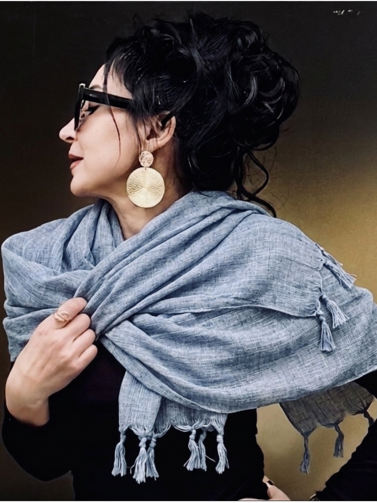 HW Cotton Ice Scarf