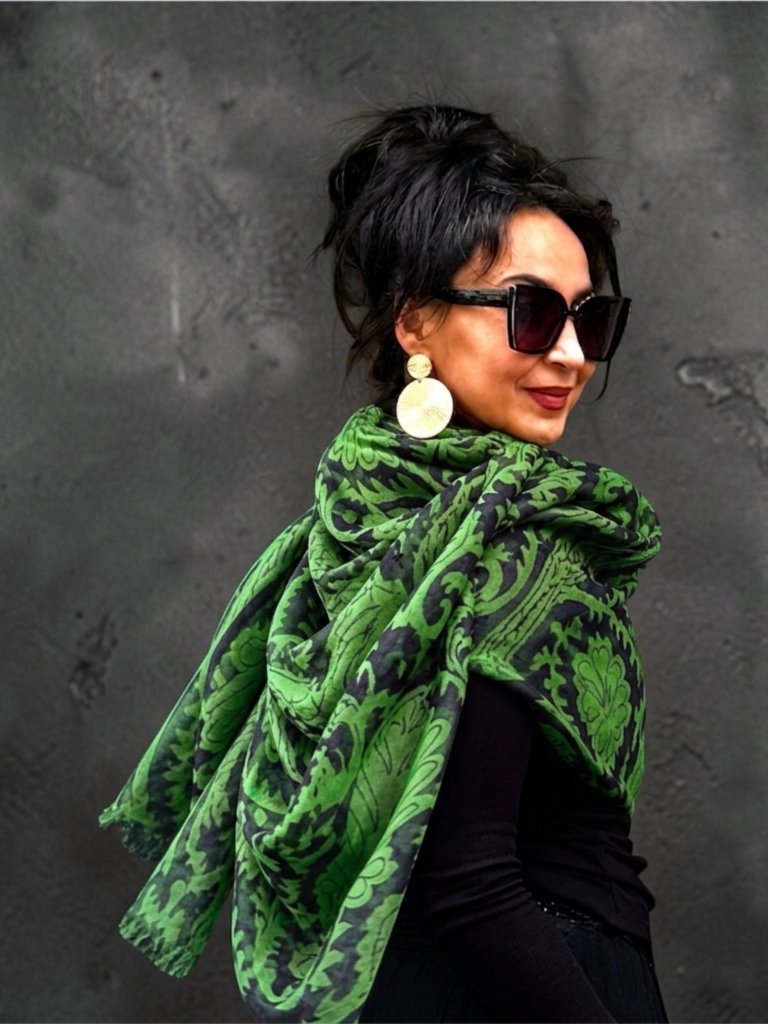 Verde Sera silk Scarf