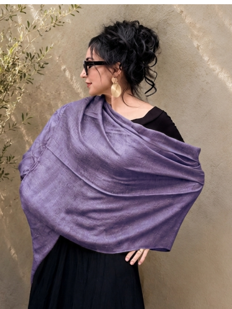 Bamboo Scarf-Lavender
