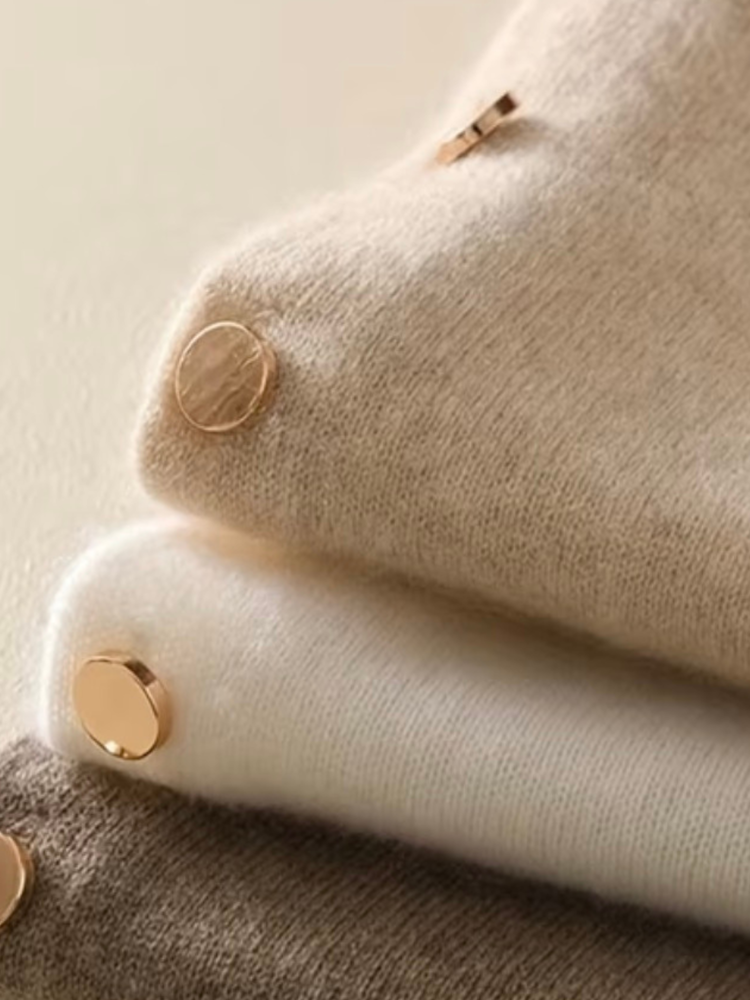 Button Poncho-Grey - Image 2
