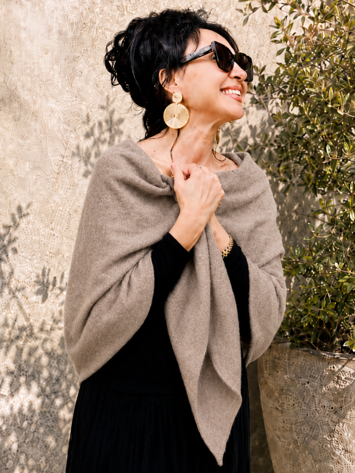 Triangle Wrap-Brown - Image 1
